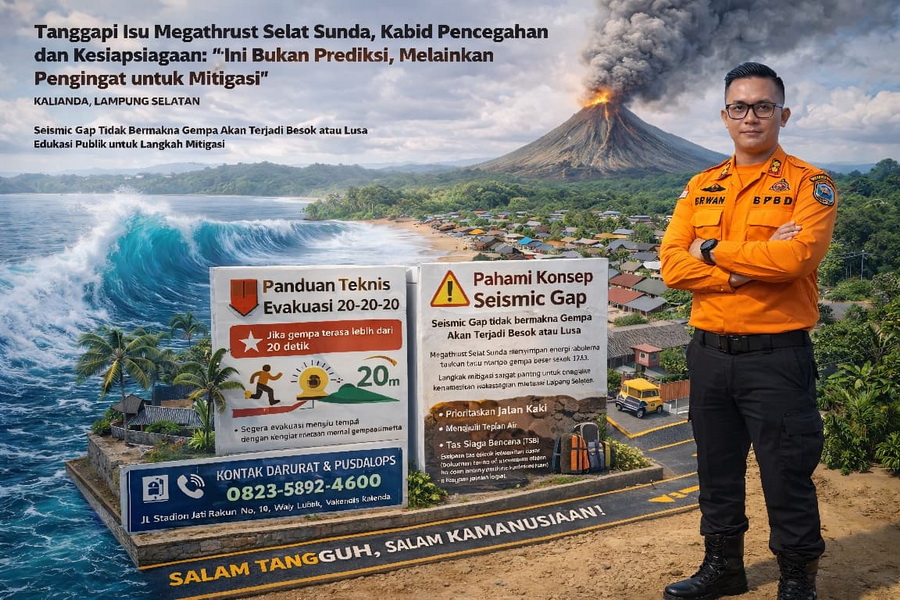 Tanggapi Isu Megathrust Selat Sunda